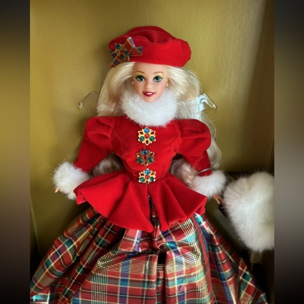 VINTAGE Jewel princess Barbie Christmas glamorous Barbie - Picture 8 of 8